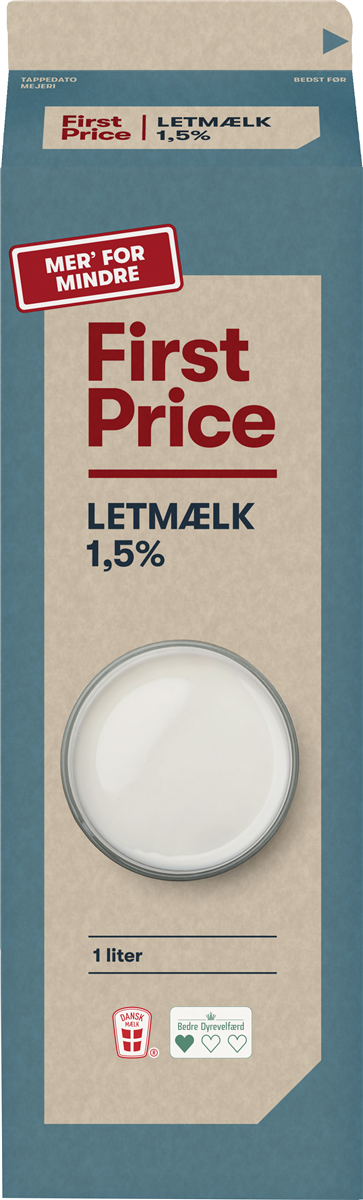 Fp Letmælk, 1 Liter
