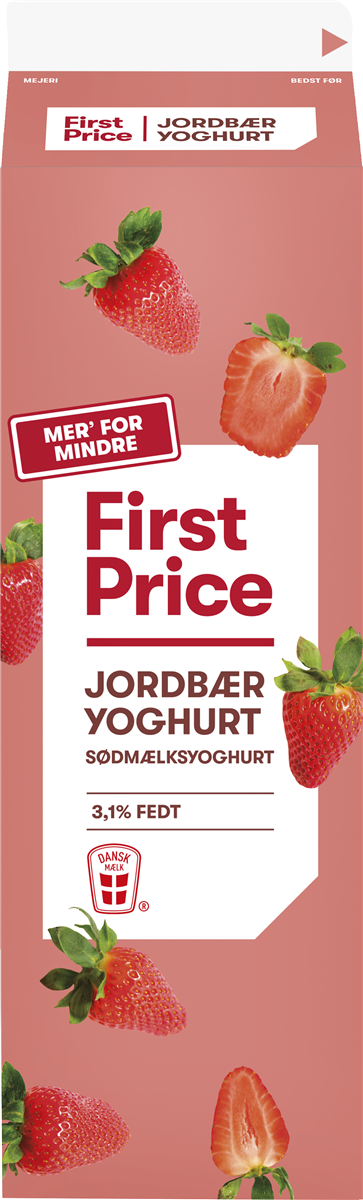 First Price Yoghurt Jordbær