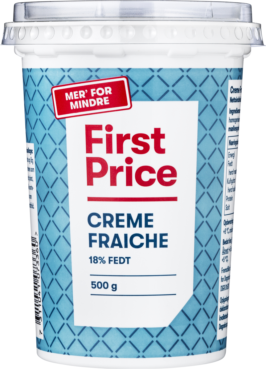 First Price Crème fraîche 18% 500 g