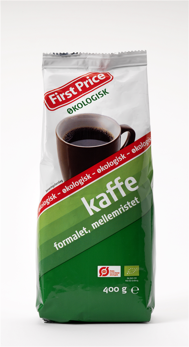 First Price FP kaffe økologisk 400 g