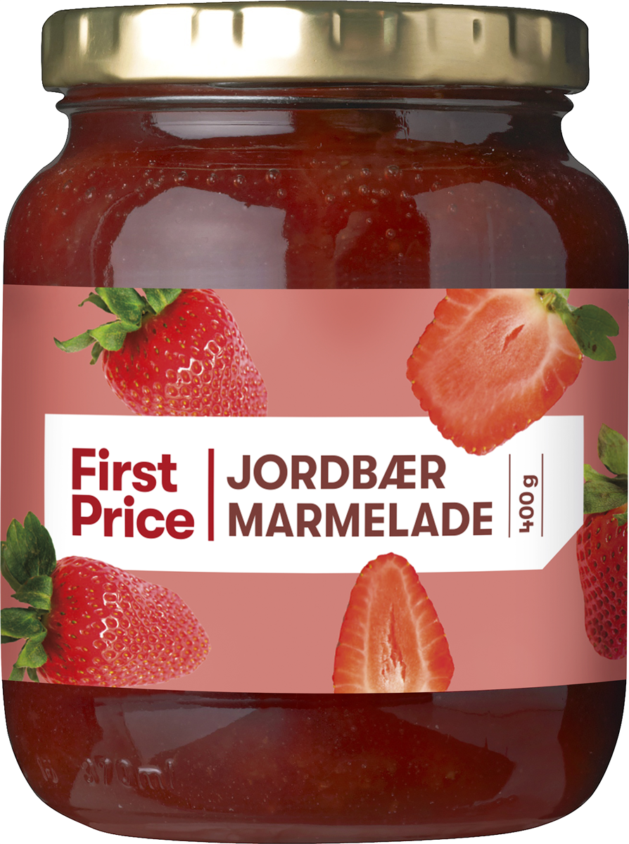 First Price Fp jordbærmarmelade 400 g