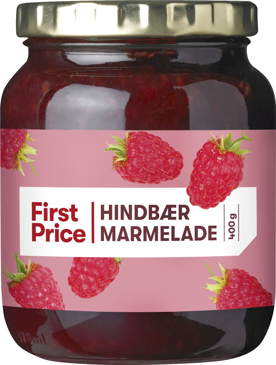 First Price Fp hindbær marmelade 400 g