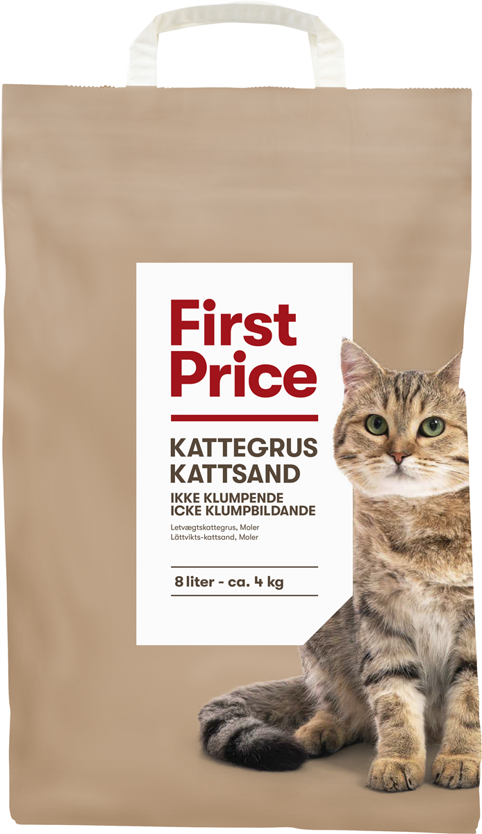 First Price FP moler kattegrus 2500 g