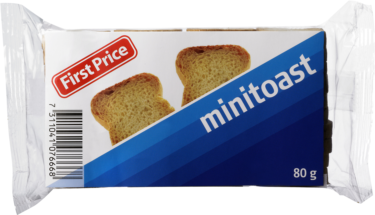 First Price FP mini-toast 100 g
