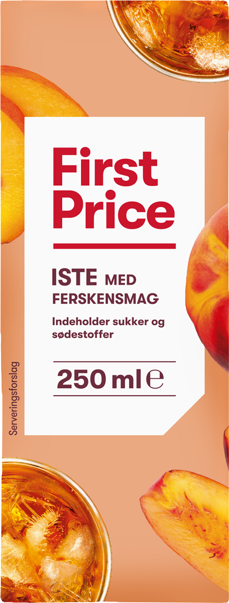 First Price FP iste fersken 5 x 25 cl 1250 ml