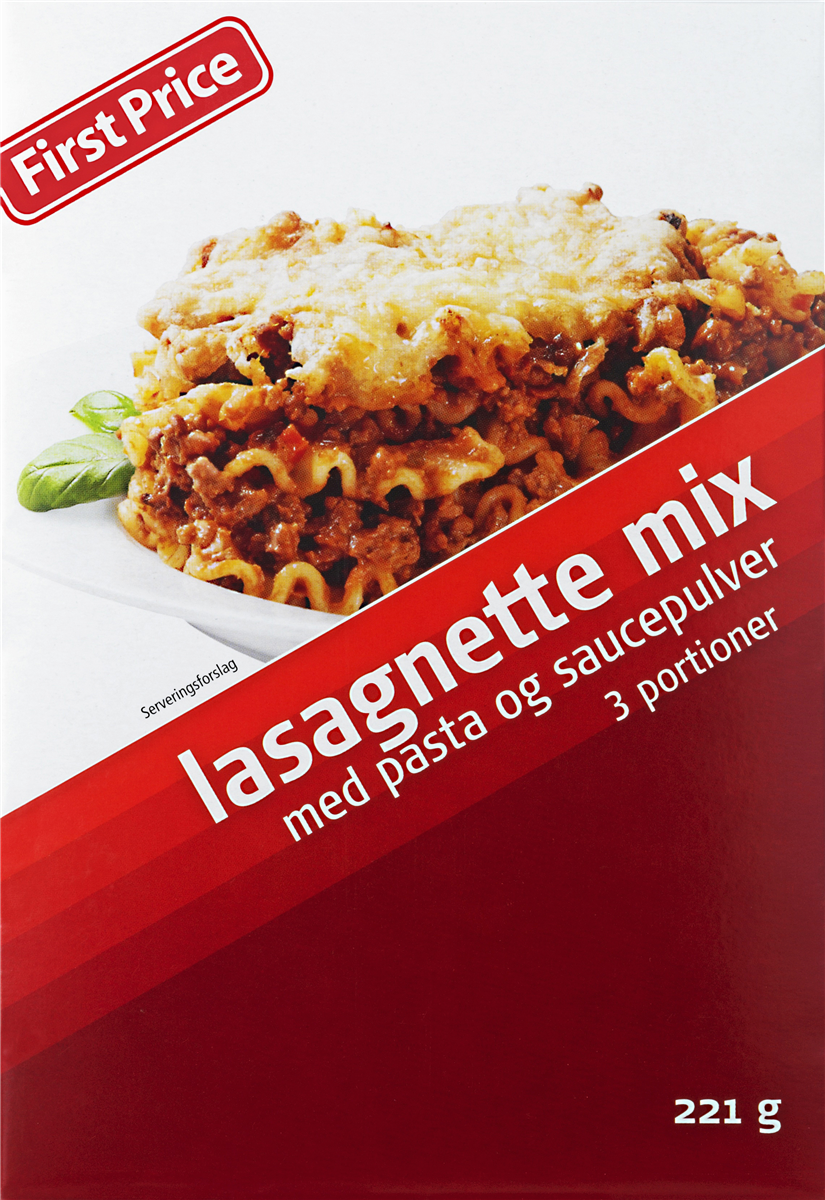 First Price FP lasagnette mix 400 g
