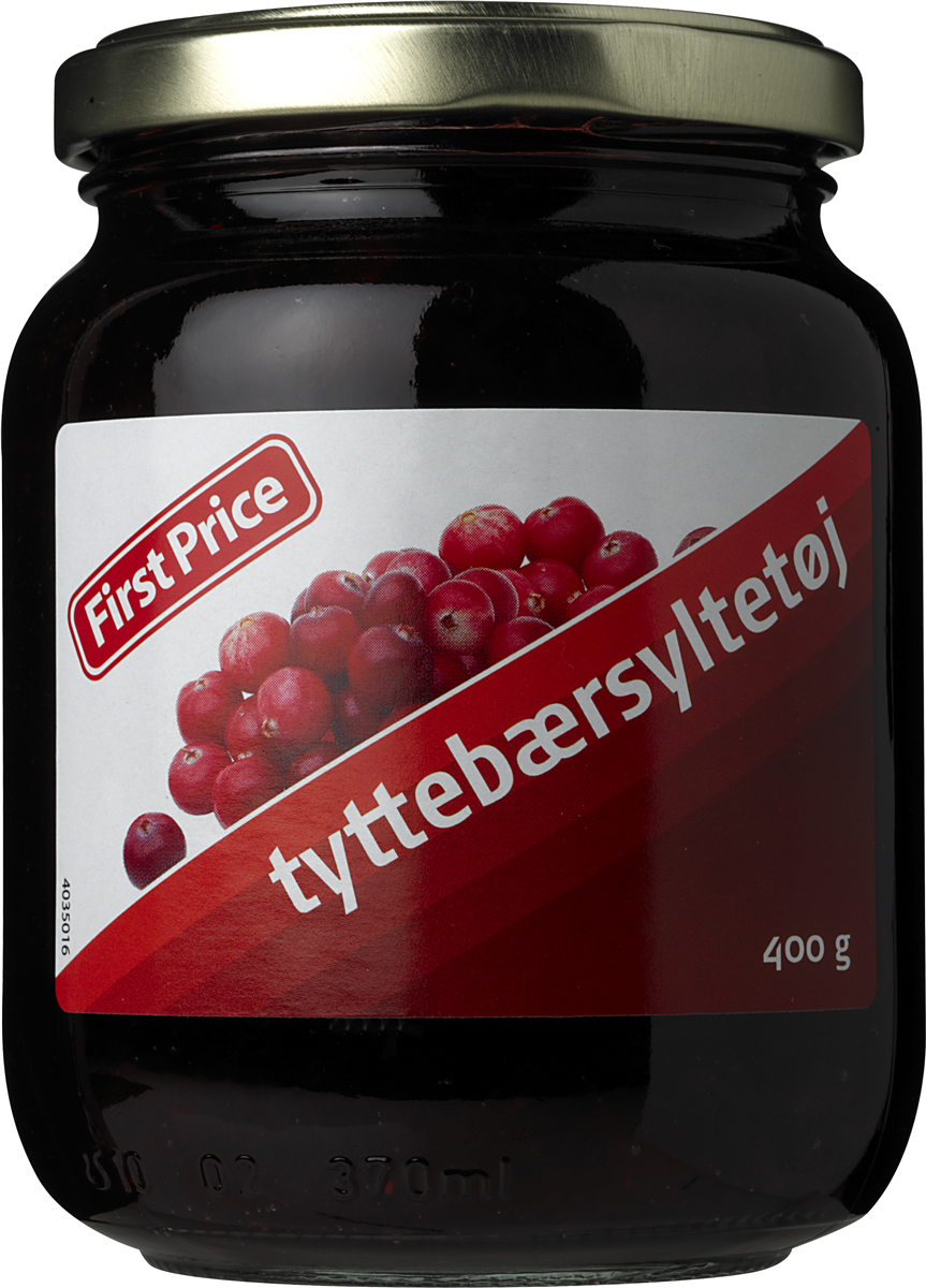 First Price FP tyttebærsyltetøj 400 g