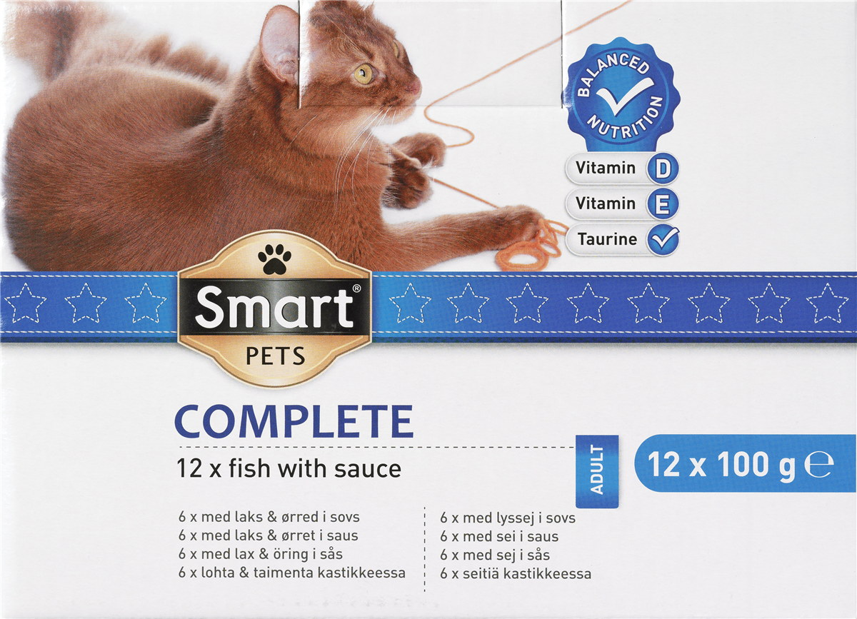 Smart kat menuboks fisk 800 g