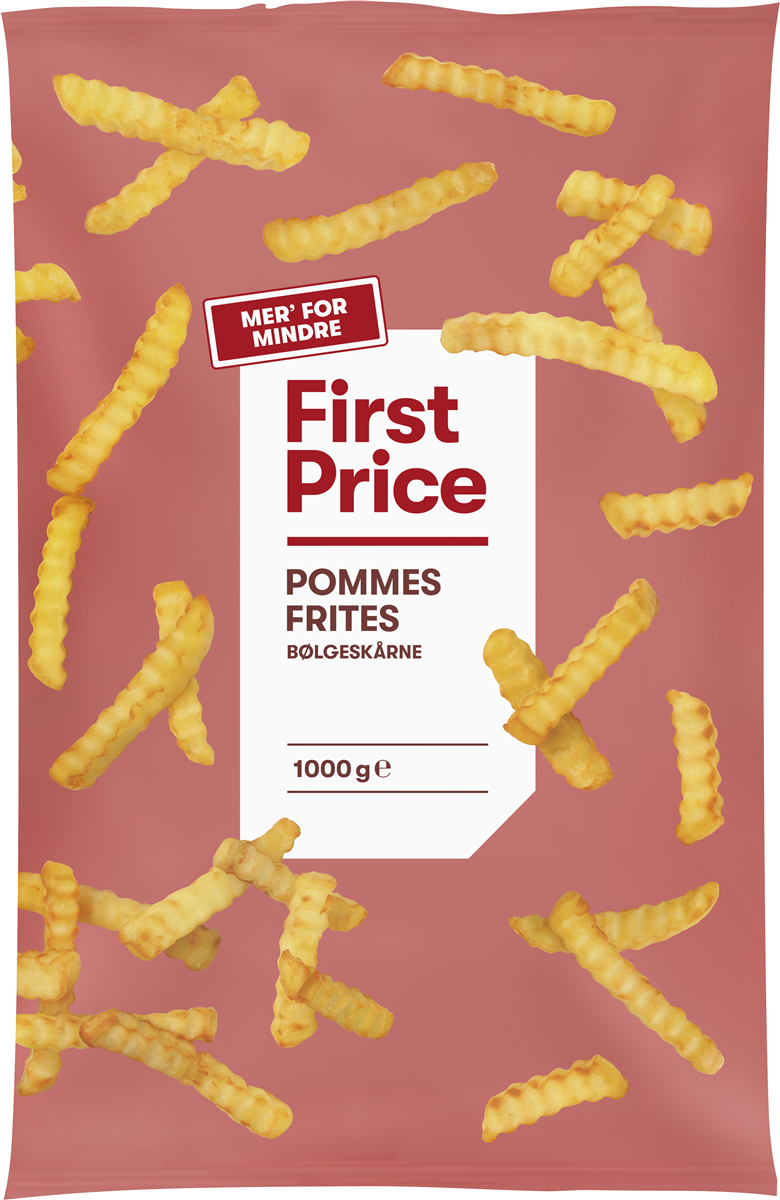 First Price Pommes Frites Bølge 1 kg
