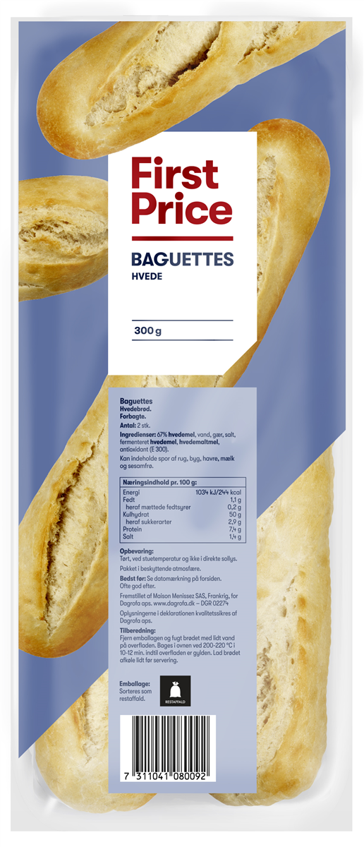 Baguettes, First Price