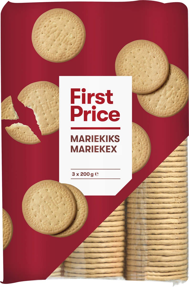 First Price Mariekiks 3 pk 600 g