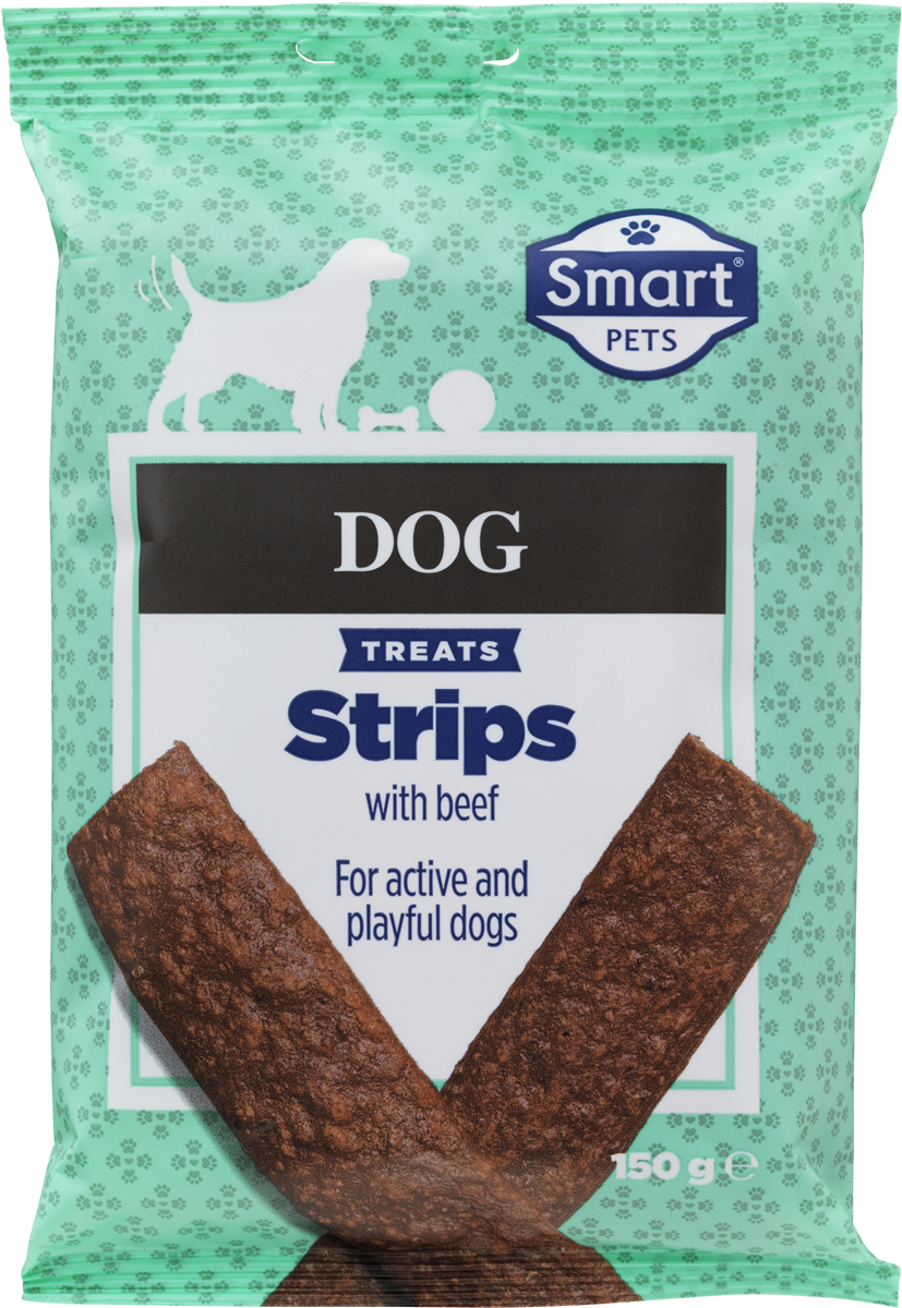Smart Pets beef strips 150 g