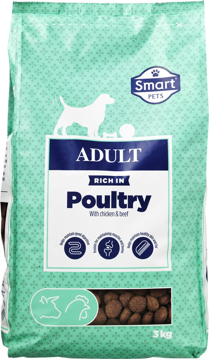 Smart Dog adult beef/chikk 3000 g