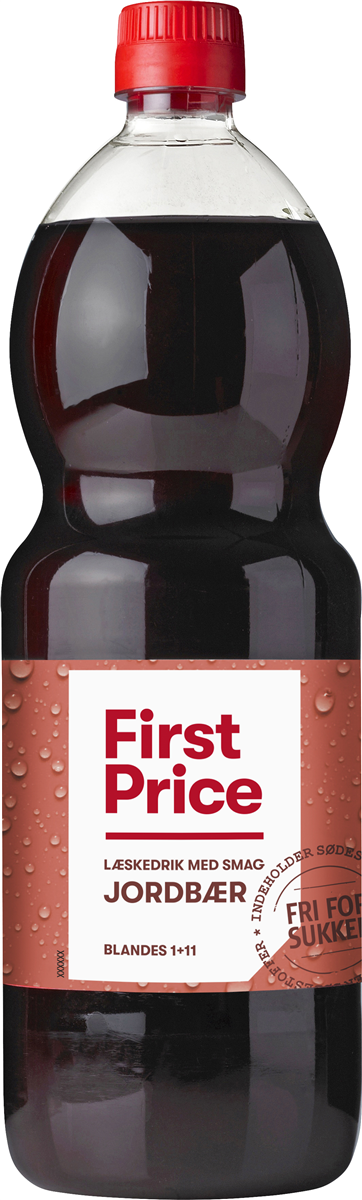 FP Jordbær Læskedrik 1:11 1 L