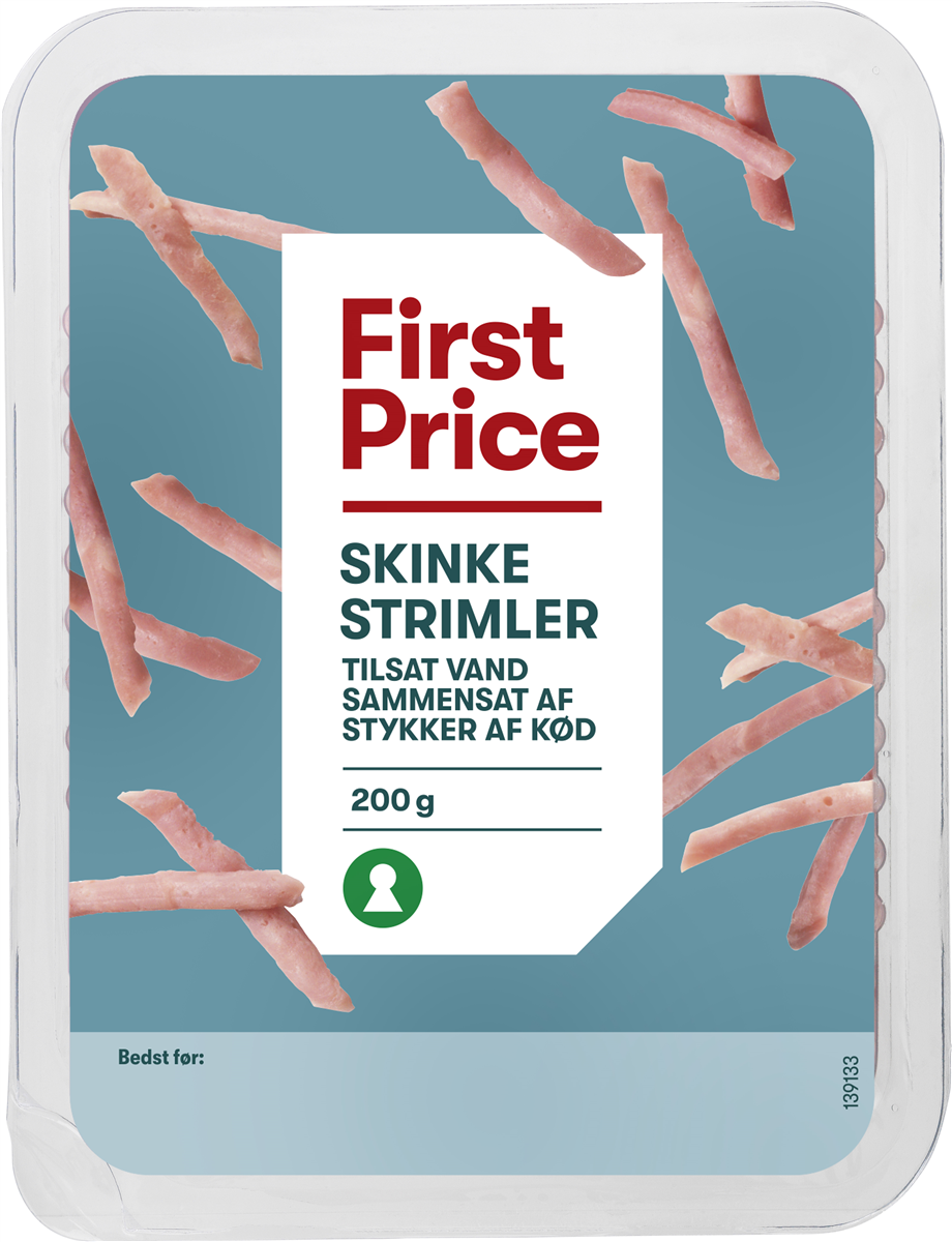 First Price Fp skinkestrimler 200 g
