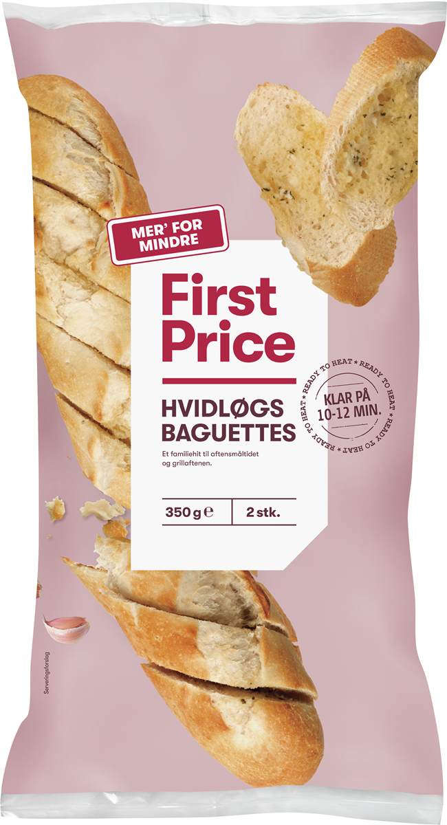 First Price Hvidløgsbaguette