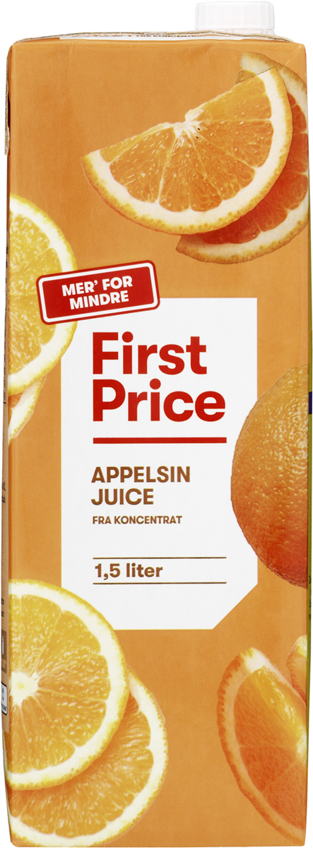 First Price FP appelsin nektar 1/4 pl 1,5 ml
