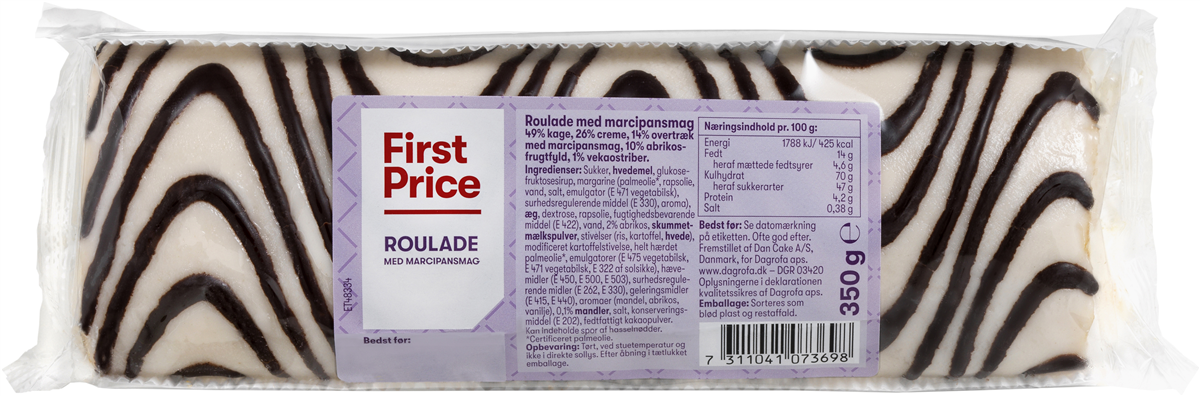 Vesterlund Marcipanroulade 350 g