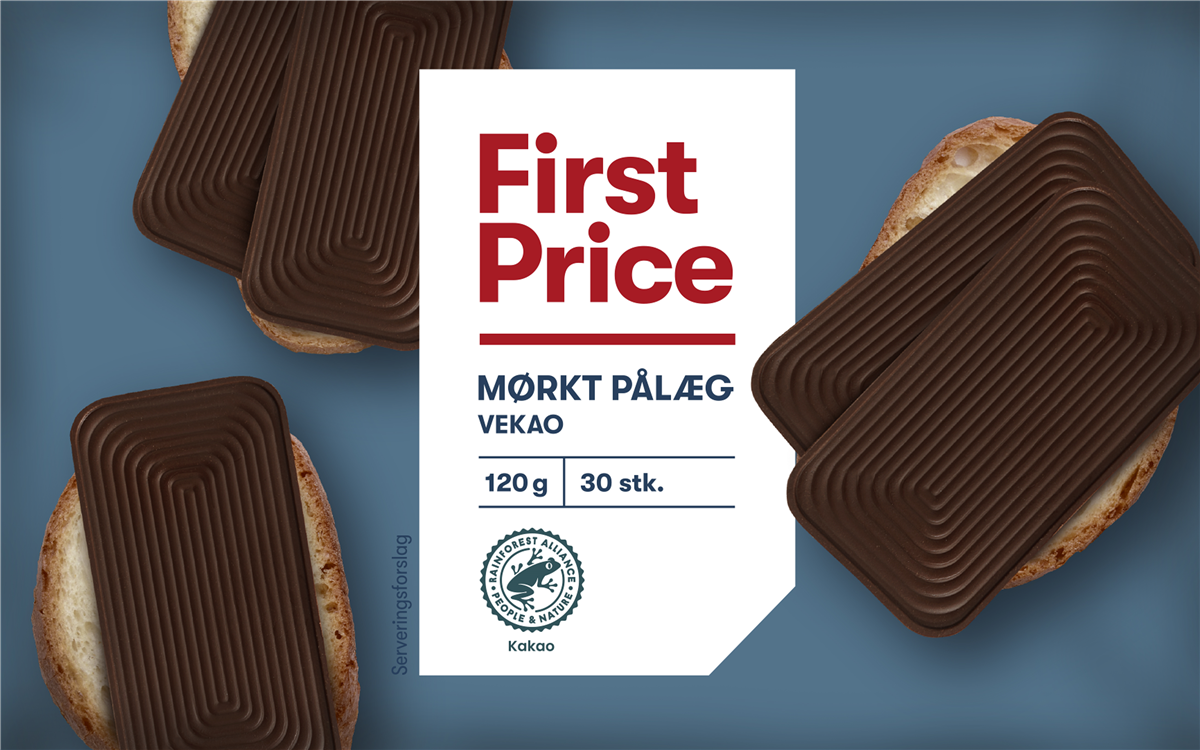First Price FP pålægschokolade mørk 100 g
