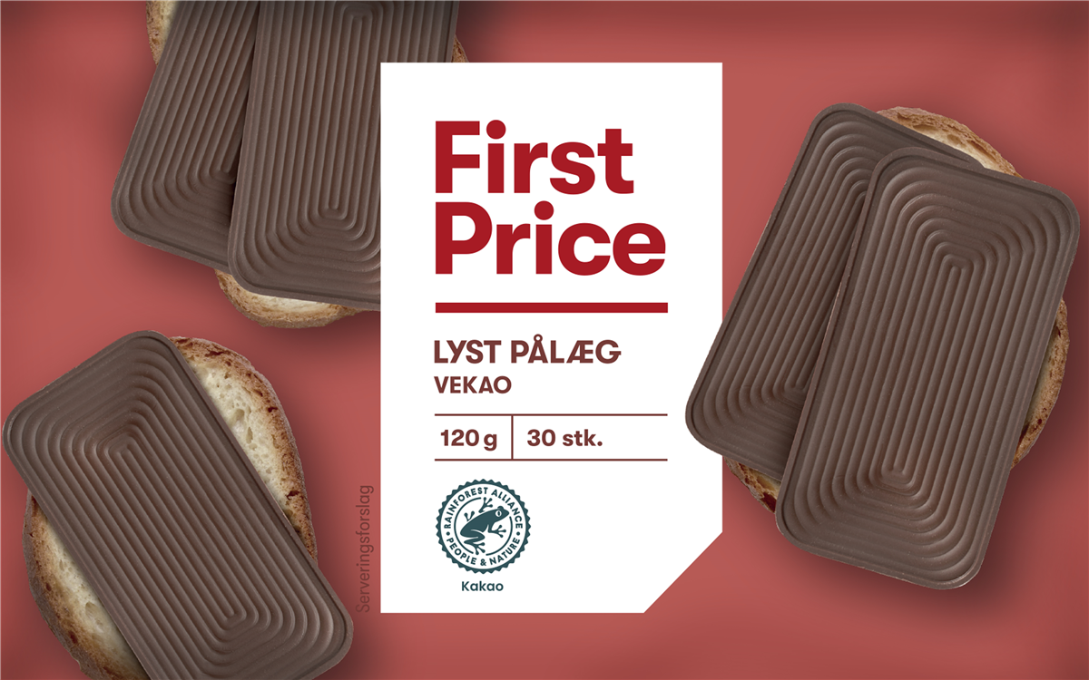 First Price FP pålægschokolade lys 100 g