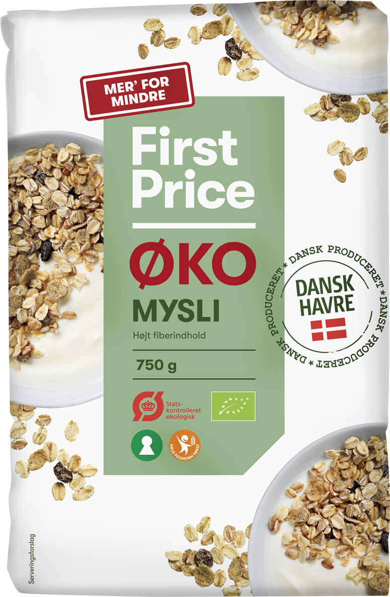 First Price FP mysli øko 750 g