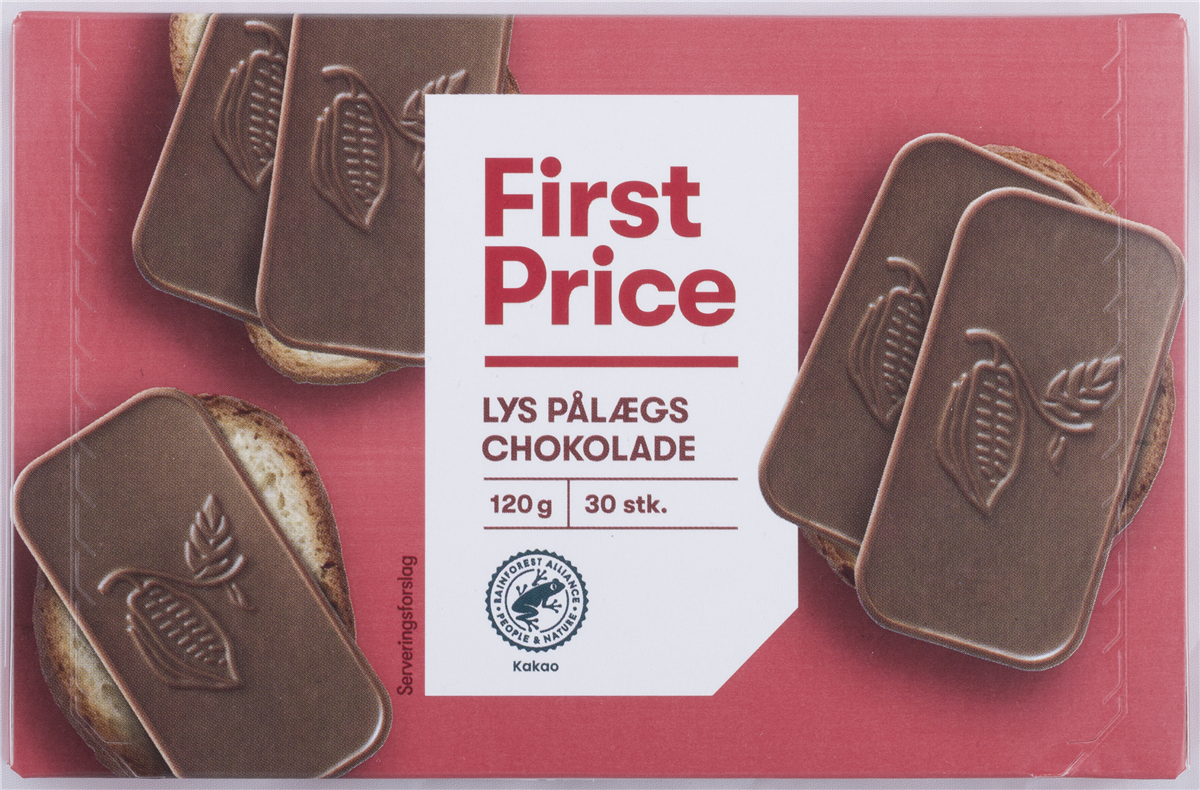 FP Pålægschokolade Lys