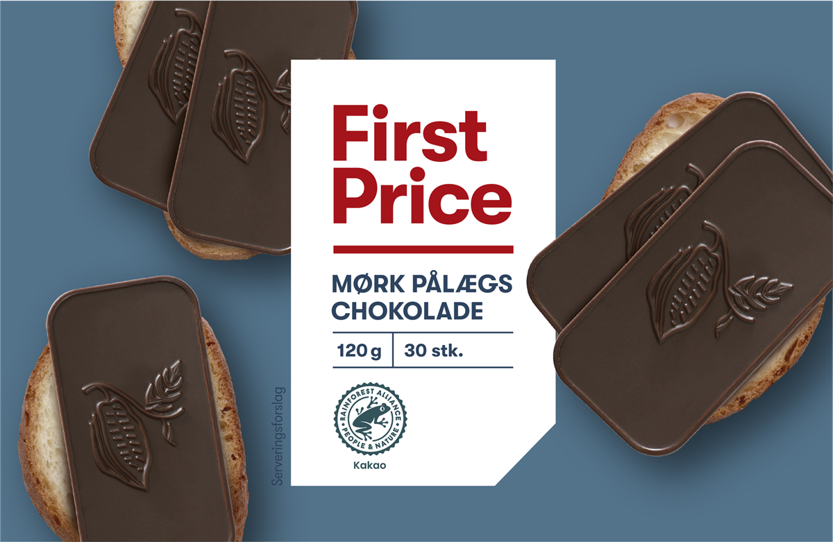 First Price Pålægschokolade mørk