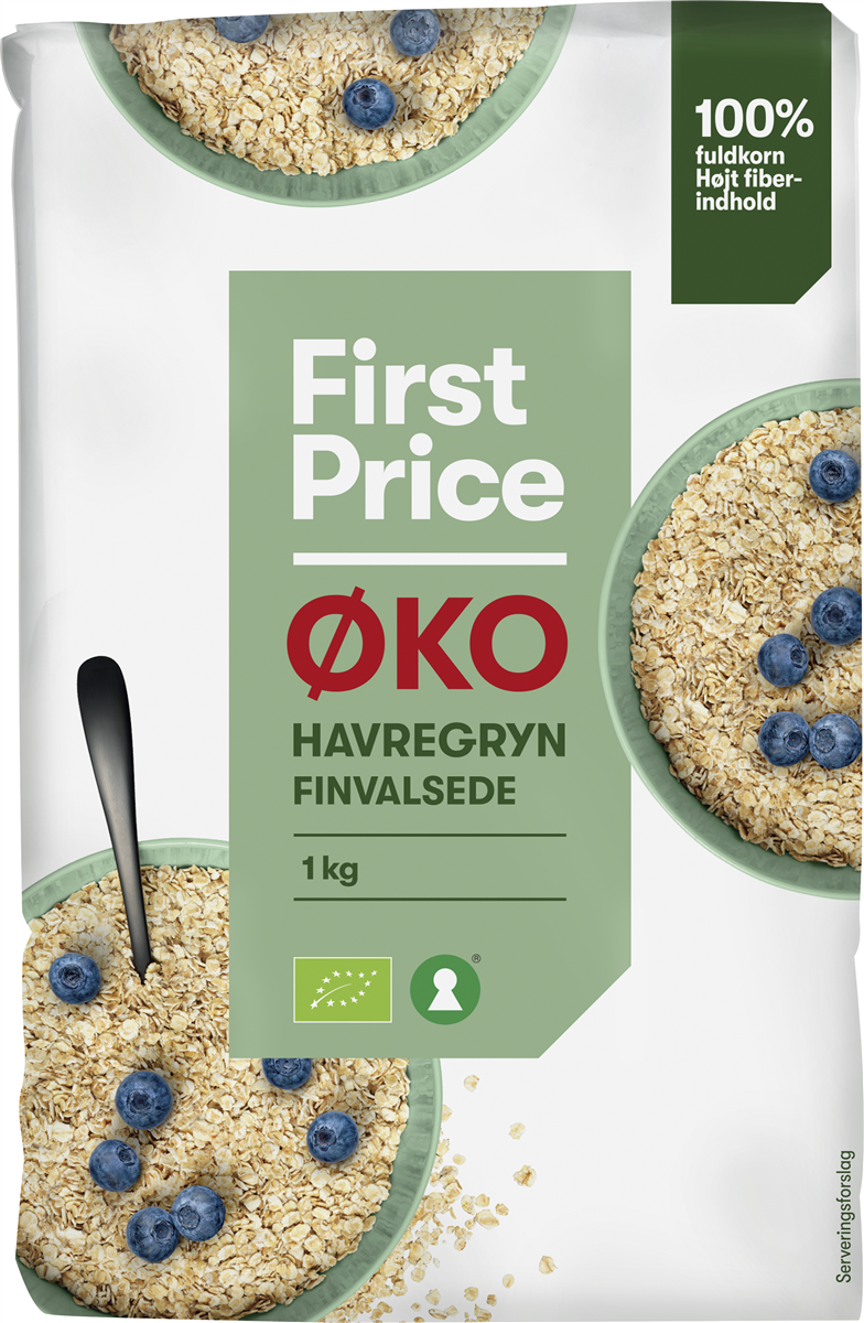 FP Havregryn Finvalset Øko