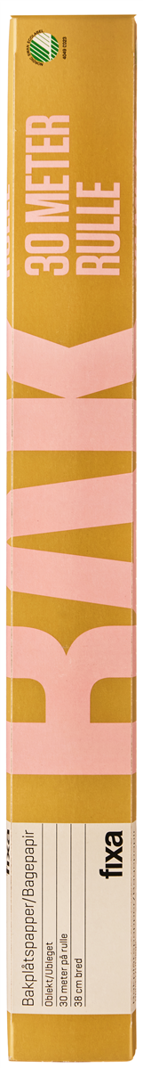 Fixa Bagepapir 30 m 1 rulle