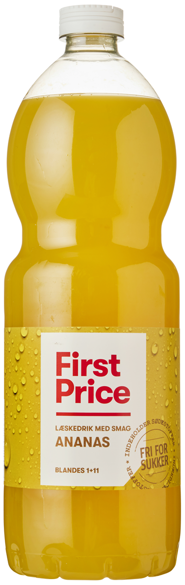 First Price FP ananas læskedrik 1500 ml