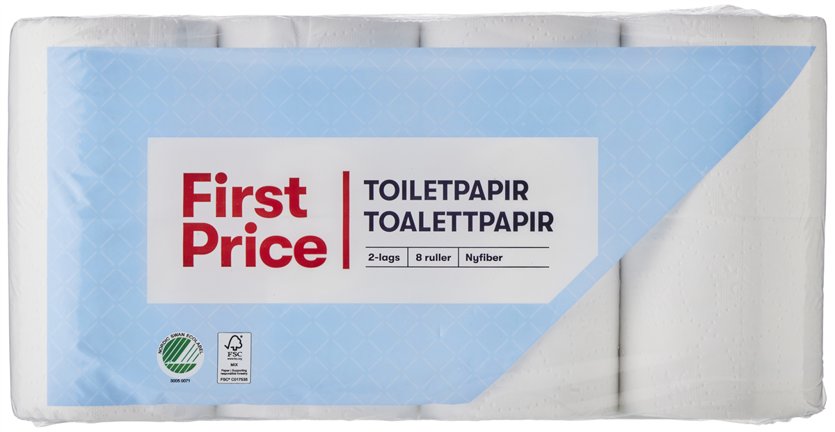 First Price toiletpapir 604 g