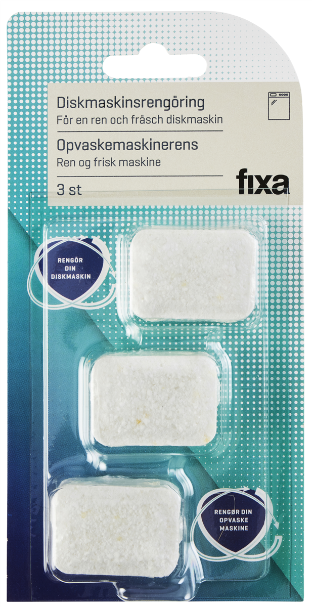 Fixa Maskinrengøring Tabs