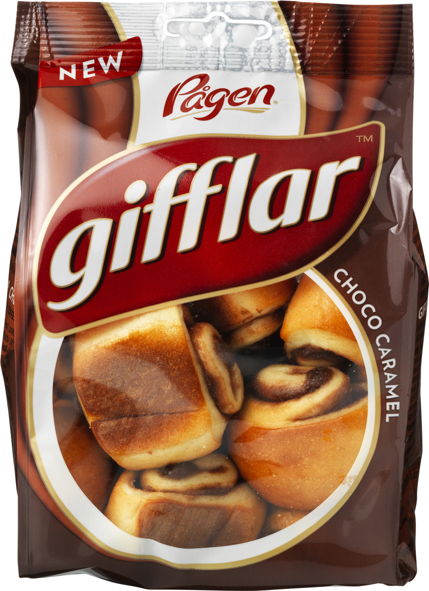 Pågen Gifflar choc caramel 330 g