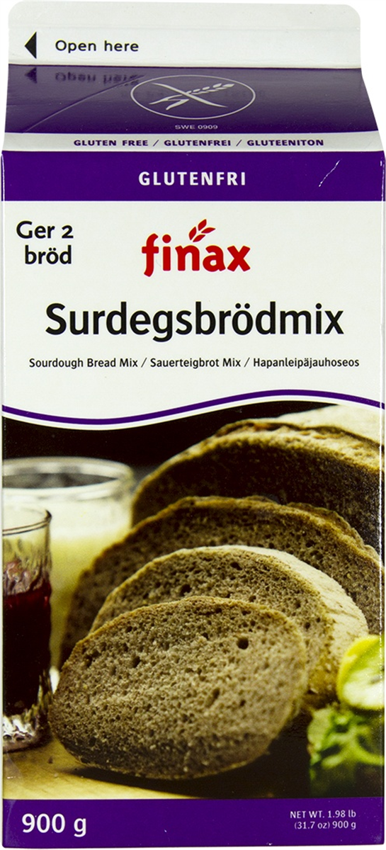 Glutenfri surdejbrød mix 900 g