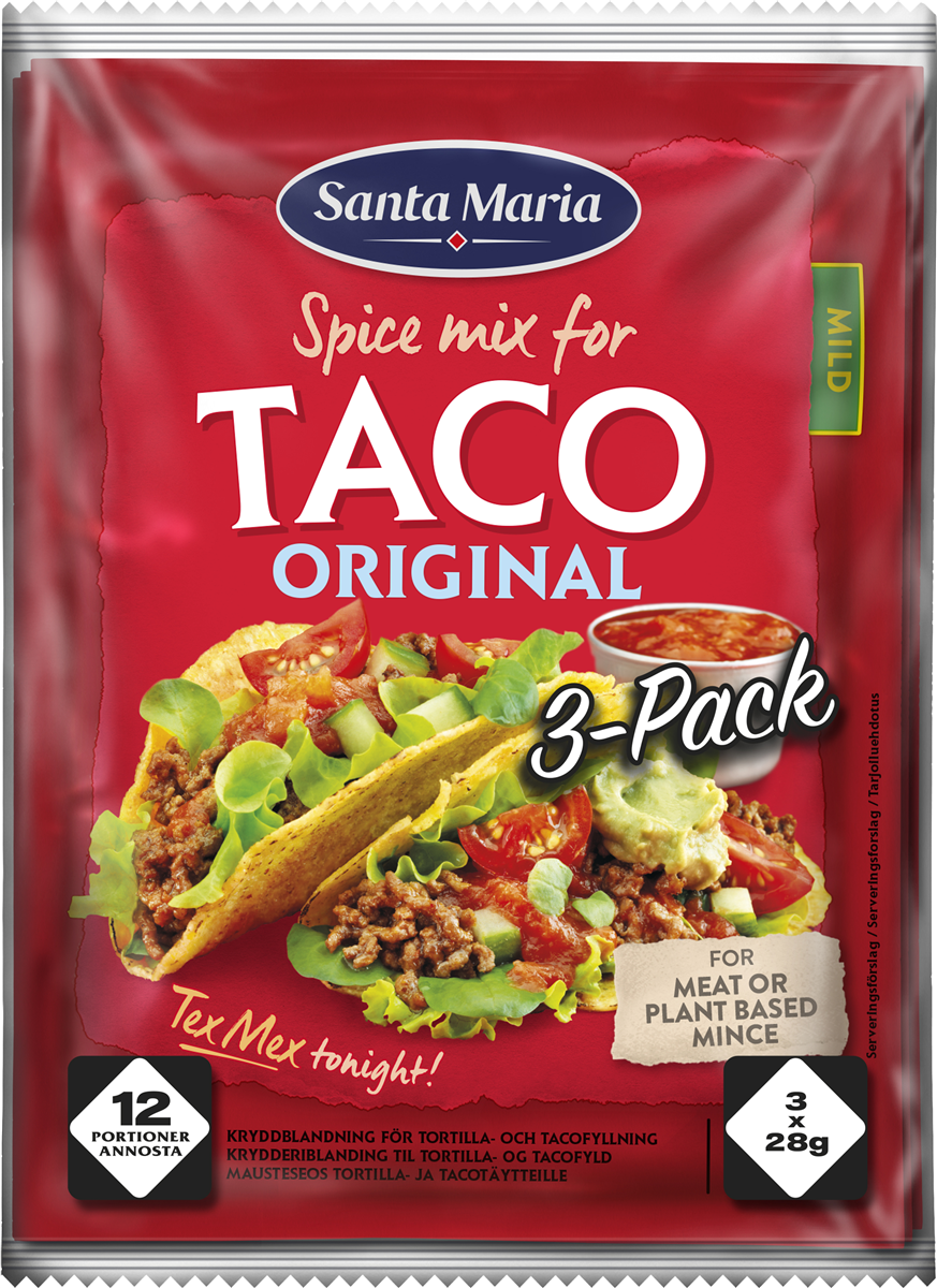 Santa Maria Taco krydderiblanding mild