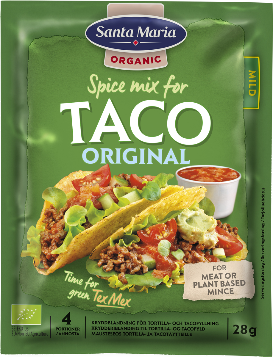 Santa Maria S.M. Taco Spice Mix øko 28 g
