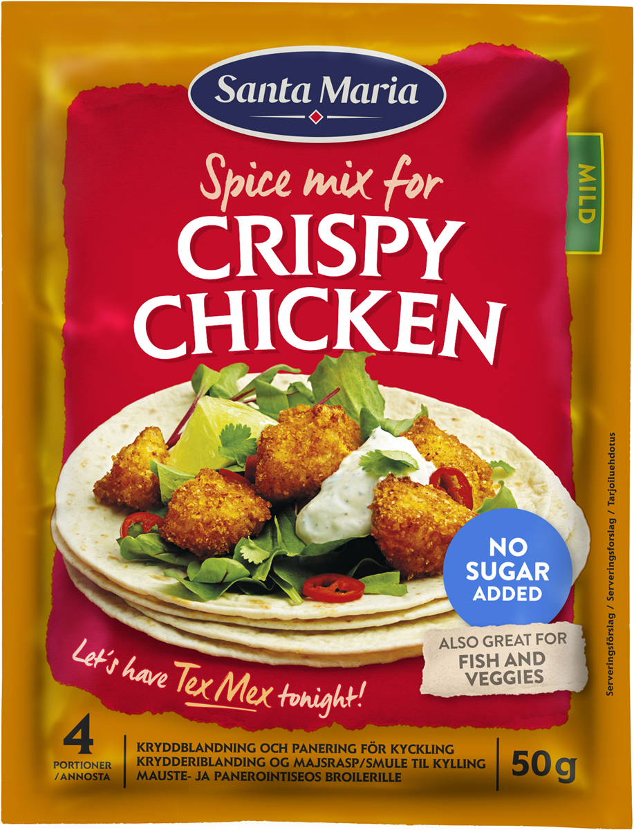 Santa Maria, Krydderi- og paneringsblanding mild