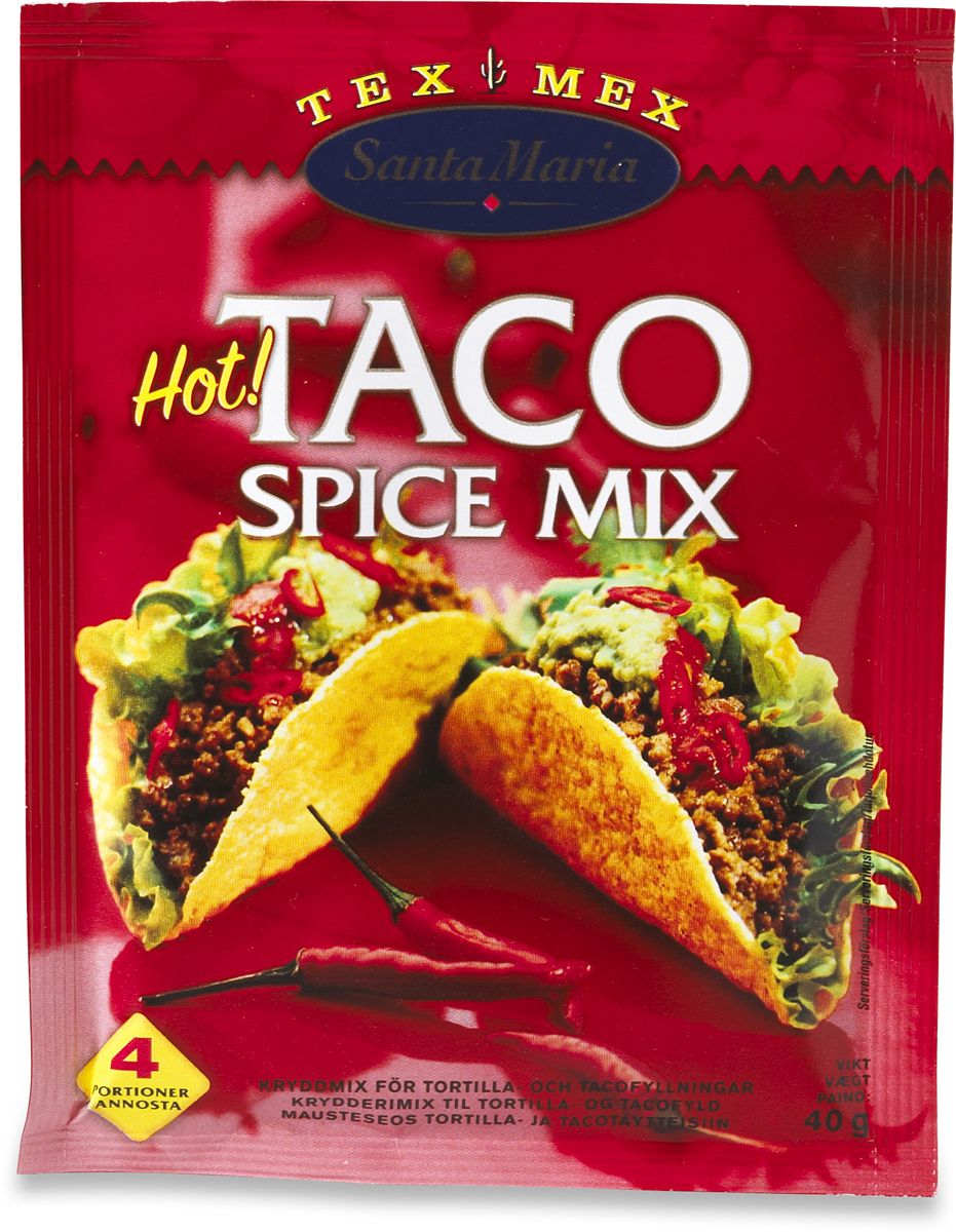 Tex-Mex hot taco kryd.mix