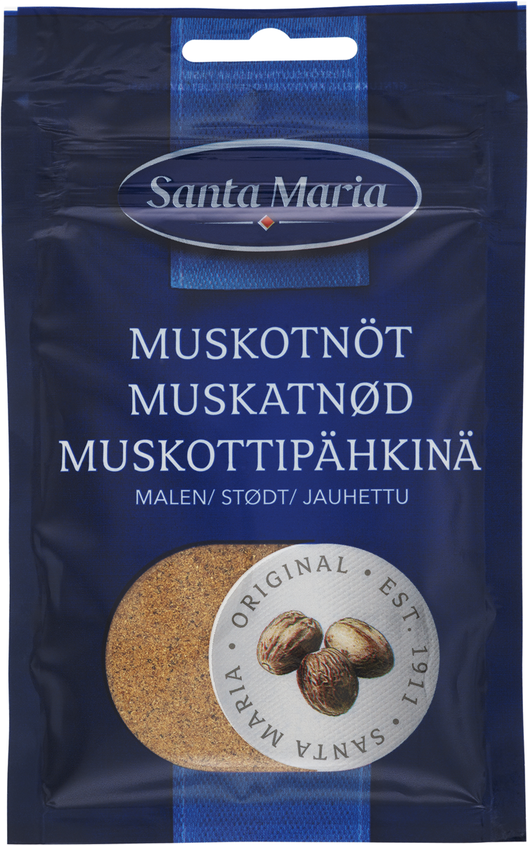 Santa Maria, Stødt muskatnød
