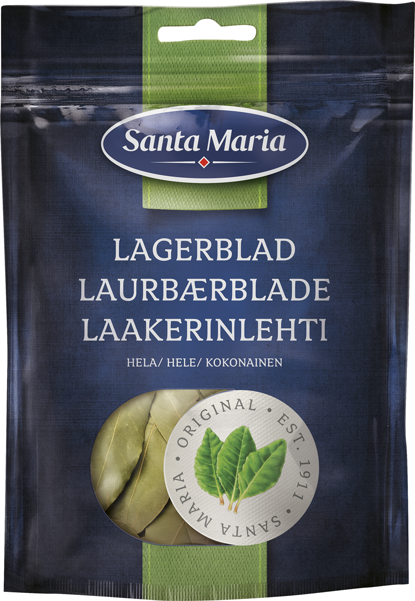 Santa Maria, Hele laurbærblade