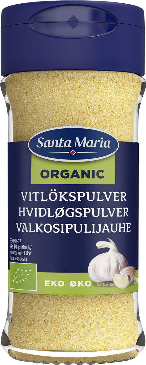 S.M. Hvidløgspulver Øko