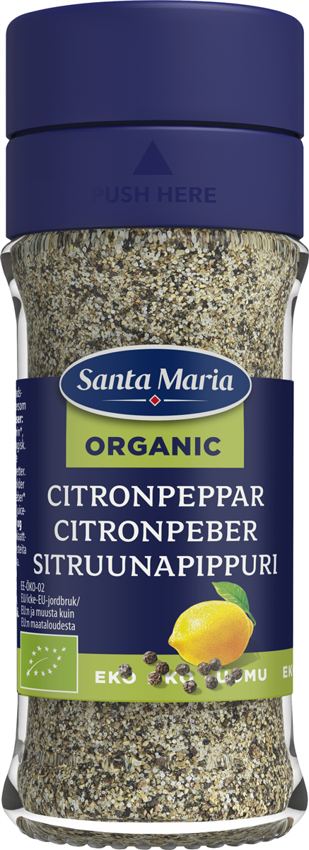 Santa Maria S.M. peber, citron øko 60 g