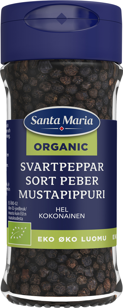 S.M. Peber Sort Hel Øko 37 g