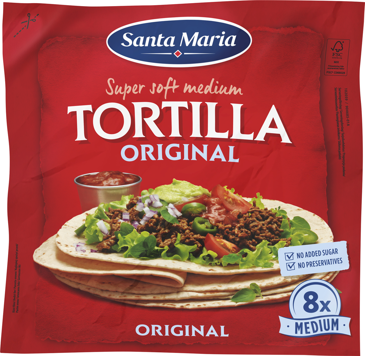 Santa Maria, Tortillas