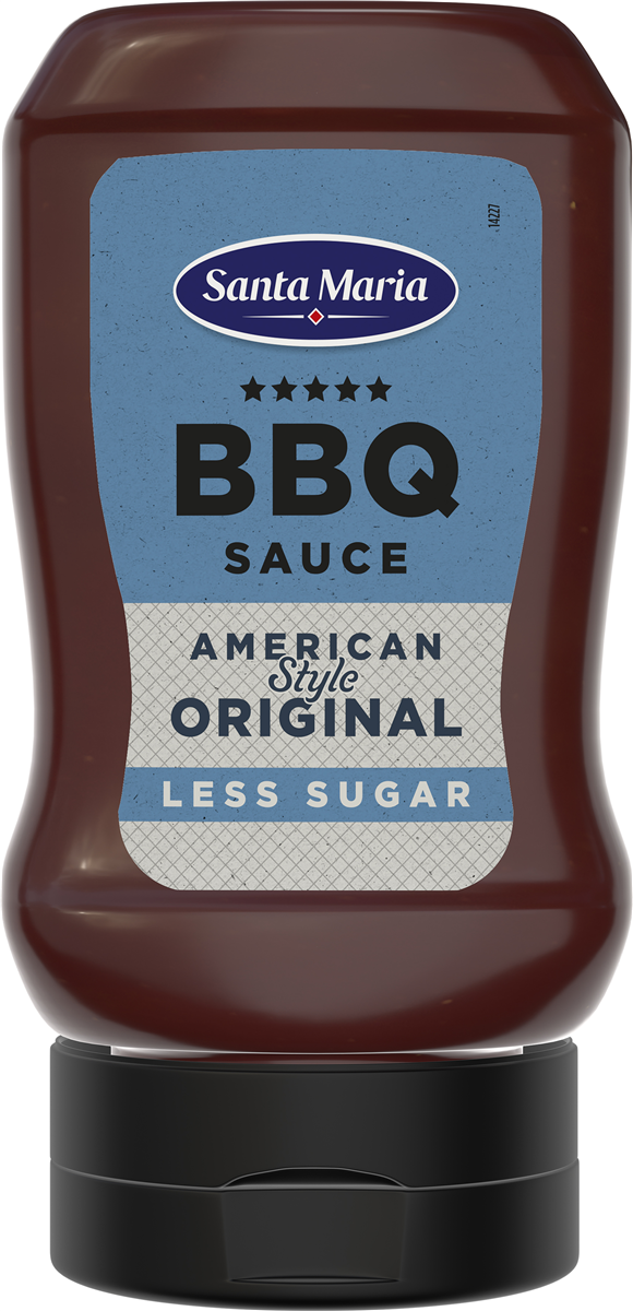 BBQ Sauce Original m. mindre sukker, Santa Maria