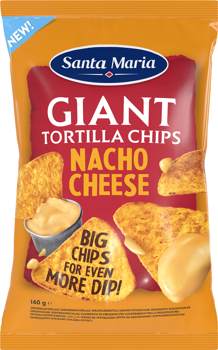 S.M Tortilla Chips Nacho Cheese