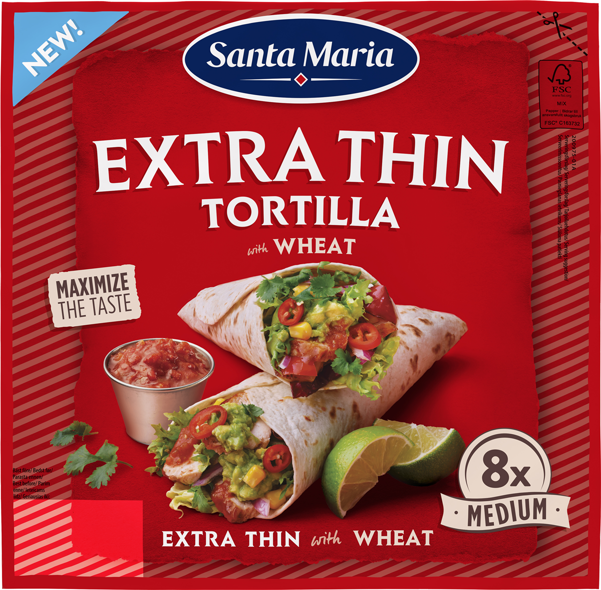 Santa Maria Tortilla Wheat Thin