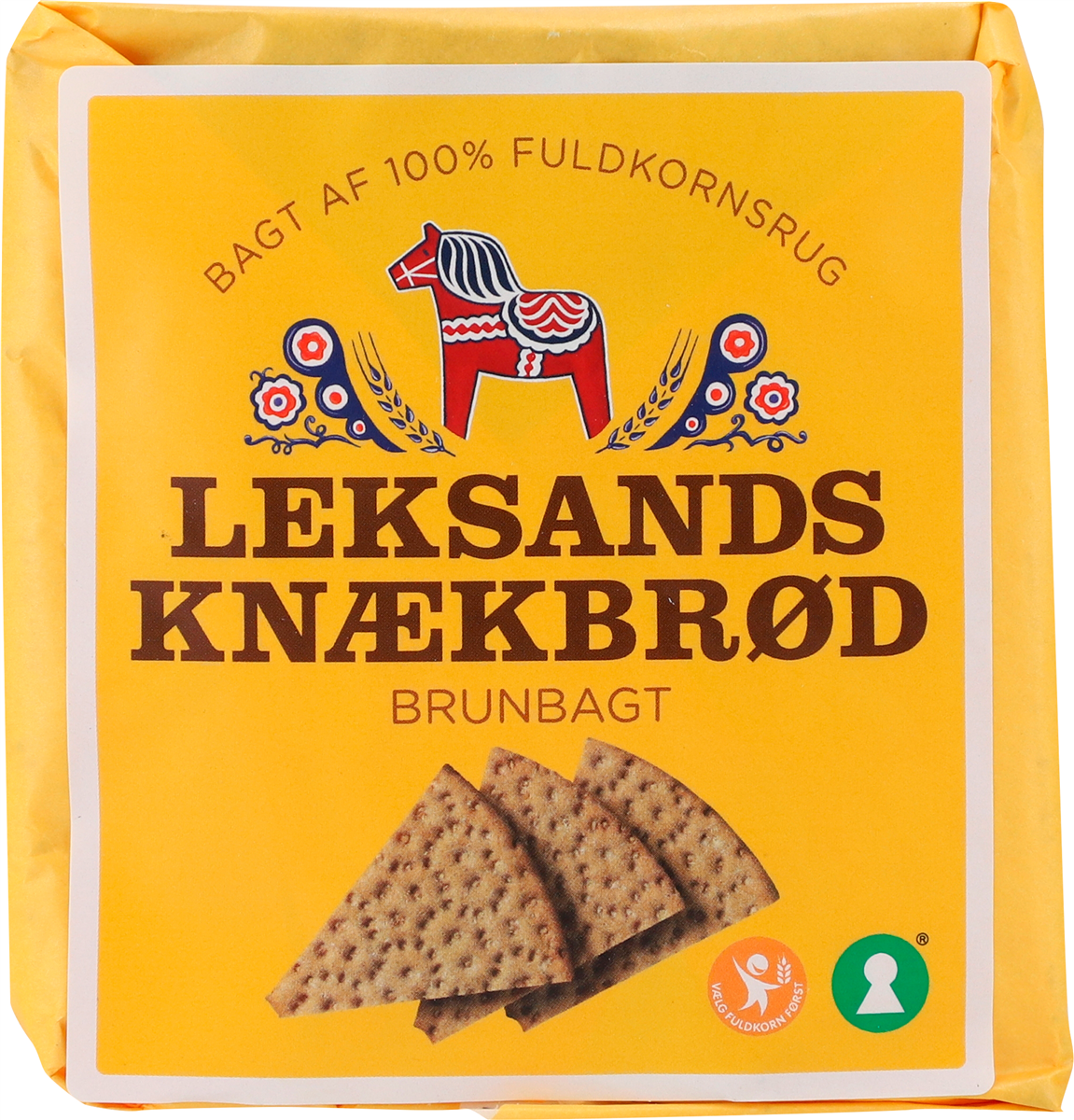Leksand Fuldkornsknækbrød Gul