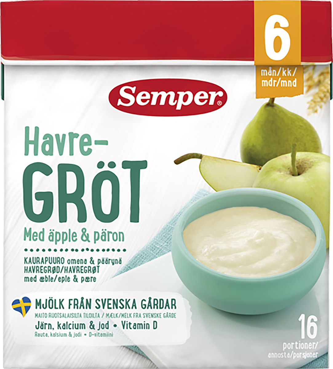 Semper Æble/Pæregrød 6 md
