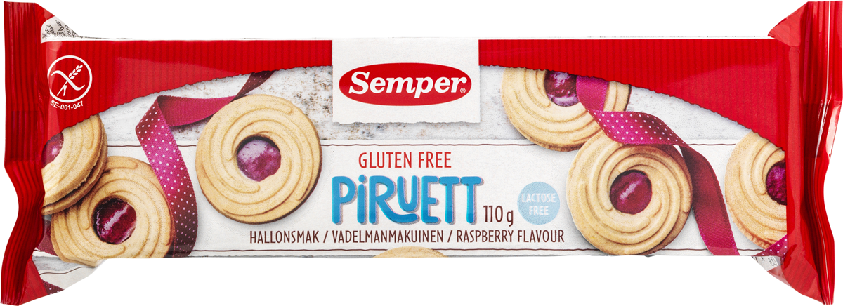 Semper Piruett småkage glf 110 g